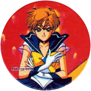 PaxToy.com  Фишка / POG / CAP / Tazo 149 Sailor Uranus из Sailor Moon CAPS