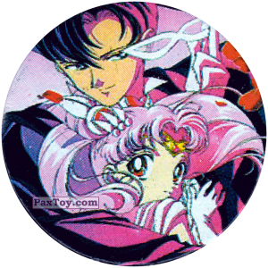 PaxToy.com  Фишка / POG / CAP / Tazo 169 из Sailor Moon CAPS