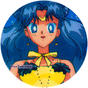 PaxToy.com  Фишка / POG / CAP / Tazo 181 Luna Human form из Sailor Moon CAPS