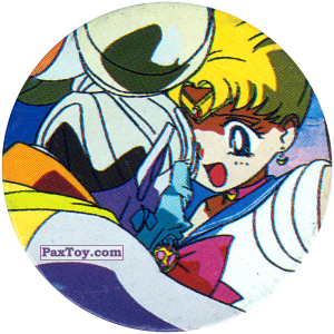 PaxToy.com  Фишка / POG / CAP / Tazo 193 из Sailor Moon CAPS