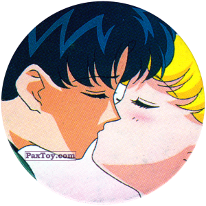 PaxToy.com  Фишка / POG / CAP / Tazo 198 из Sailor Moon CAPS
