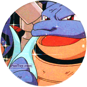 PaxToy.com  Фишка / POG / CAP / Tazo 206 из Nintendo: Caps Pokemon The First Movie (Purple)