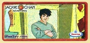 PaxToy.com  Наклейка / Стикер Кадр из Мультфильма - Jackie Chan из Нептун: Jackie Chan Adventures