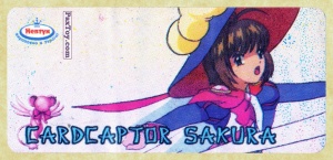 PaxToy.com Наклейка - Sakura Kinomoto из Нептун: Cardcaptor Sakura