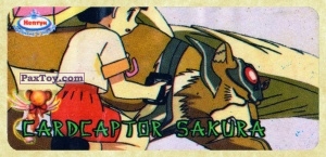PaxToy.com Наклейка - Tomoyo Daidouji и Cerberus в истинной форме из Нептун: Cardcaptor Sakura