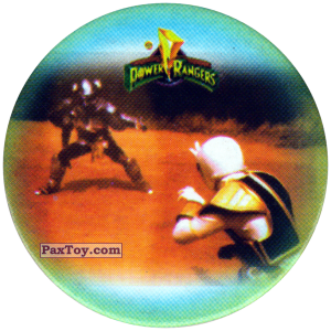PaxToy.com  Фишка / POG / CAP / Tazo 067 (Mono) из Фишки Power Rangers