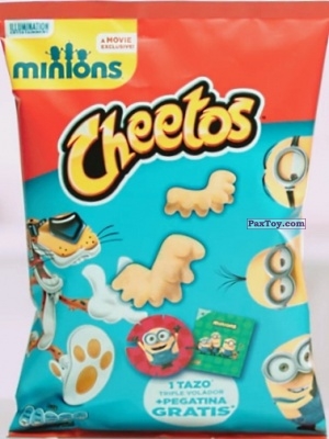 PaxToy Cheetos   2015 Minions (Испания)   logo tax