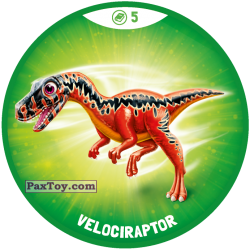 PaxToy 05 Зеленая   Умные Динозавры    Velociraptor