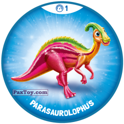 PaxToy Синяя фишка 01 Быстрые Динозавры   Parasaurolophus