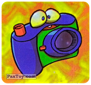 PaxToy.com  Наклейка / Стикер Живой предмет - Фотоаппарат из Boomer: Horror Monsters