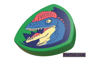 PaxToy.com  Брелок, Игрушка 19 Дилофозавр из Пятерочка: Завры 2