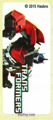 PaxToy.com  Наклейка / Стикер 02 Optimus Prime из К-Артель: Transformers