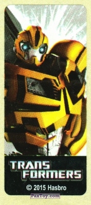 PaxToy.com  Наклейка / Стикер 06 Bumblebee из К-Артель: Transformers