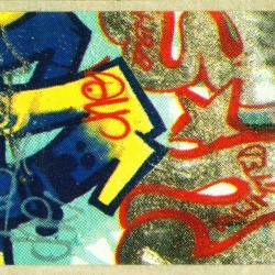 PaxToy Граффити Хаос Надписей (Вертикальная) 2   Узкая    Жирная обводка логотипа