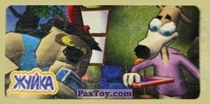 PaxToy.com  Наклейка / Стикер 7.1 Billy the Bully and Louie из Жуйка: Woody