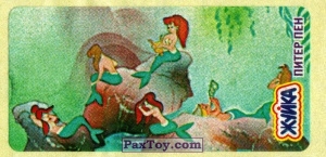 PaxToy.com  Наклейка / Стикер 15.3 Mermaids из Жуйка: Питер Пен