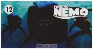 PaxToy.com  Карточка / Card 12 Sharks из Start: Finding Nemo