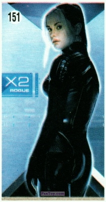 PaxToy.com  Карточка / Card 151 Rogue (Anna Paquin) из Start: X-Men 2 X2