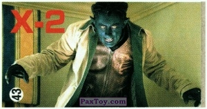 PaxToy.com  Карточка / Card 43 Beast / Henry McCoy из Start: X-Men 2 X2
