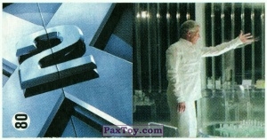 PaxToy.com  Карточка / Card 80 Erik Lehnsherr - Magneto (Ian McKellen) из Start: X-Men 2 X2