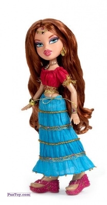 PaxToy.com - Наклейка / Стикер 08 Bratz Genie Magic Meygan (Сторна-back) из Нептун: Куклы Братс