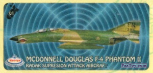 PaxToy.com 01 McDonnell Douglas F-4 Phantom II из Нептун: Военные Самолёты и Вертолёты