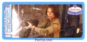 PaxToy.com  Наклейка / Стикер 24 Katherine Brewster из Нептун: Terminator 3 (Голубая Рамка)