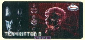 PaxToy.com  Наклейка / Стикер (T-800) 12 из Нептун: Terminator 3