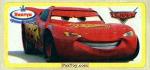 PaxToy.com 009 Lightning McQueen из Нептун: Cars (Желтая рамка)