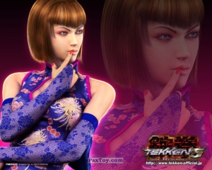 PaxToy.com - (Красная Рамка) 06 Anna Williams (Сторна-back) из Нептун: Tekken 5