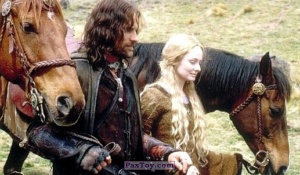 PaxToy.com - 08 Aragorn and Eowyn (Сторна-back) из Нептун: Властелин Колец Две Башни