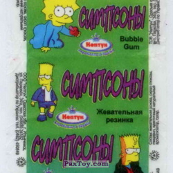 PaxToy Нептун   Симпсоны   Этикетка   05