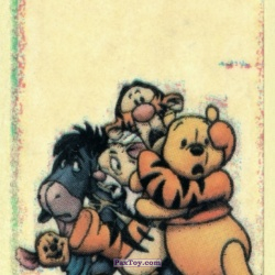 PaxToy (Декорированный контур) 04 Winnie the Pooh Rabbit Piglet Eeyore and Tigger