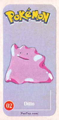 PaxToy.com 02 Ditto из Жевательная резинка: Pokemon