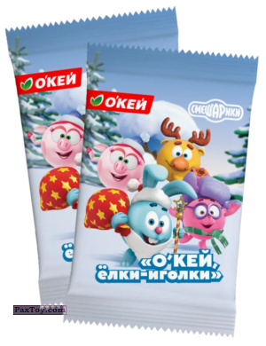 PaxToy Окей 2024 Ёлки Иголки Этикетка