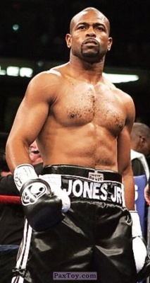 PaxToy.com - Наклейка / Стикер 04_ Original Roy Jones Jr (Сторна-back) из Нептун: Бокс (Рамка)