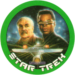 PaxToy 102 Montgomery Scott (James Doohan) and Geordi La Forge (LeVar Burton)