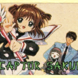 PaxToy Наклейка 21  Sakura Kinomoto