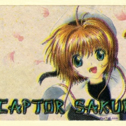PaxToy Наклейка 26   Sakura Kinomoto
