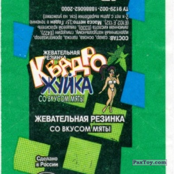 PaxToy Фантик 3 (Черный и зелёный)   Квадро Жуйка   Futurama