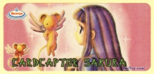 PaxToy.com Наклейка 30 - Cerberus and Tomoyo из Нептун: Cardcaptor Sakura