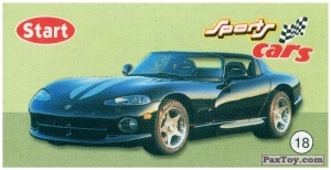 PaxToy.com 18 Dodge Viper RT-10 из Start: Sport Cars