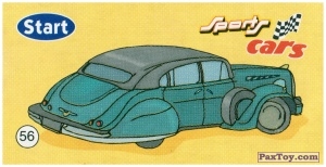 PaxToy.com  Карточка / Card 56 из Start: Sport Cars