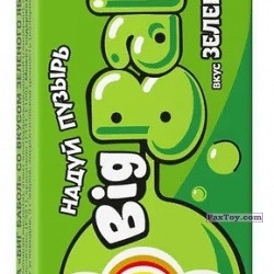 PaxToy Big Babol +Наклейка   Фантик Яблоко